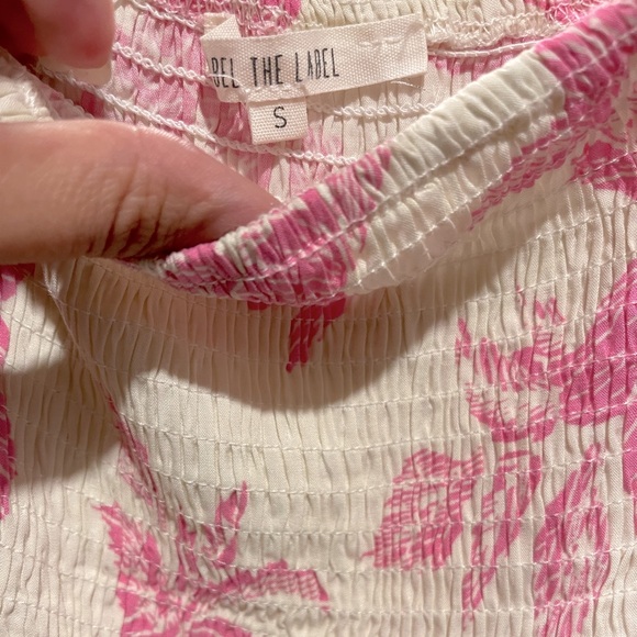 Abel the Label Pink Floral Maxi Tiered Dress - S - Picture 5 of 7